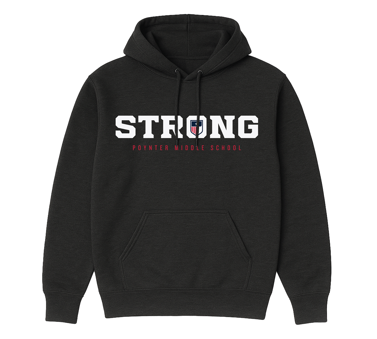 Poynter Strong Hoodie - Black