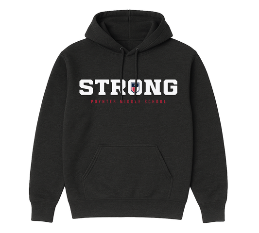 Poynter Strong Hoodie - Black