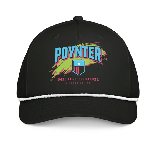 Splatter Rope Cap - Black