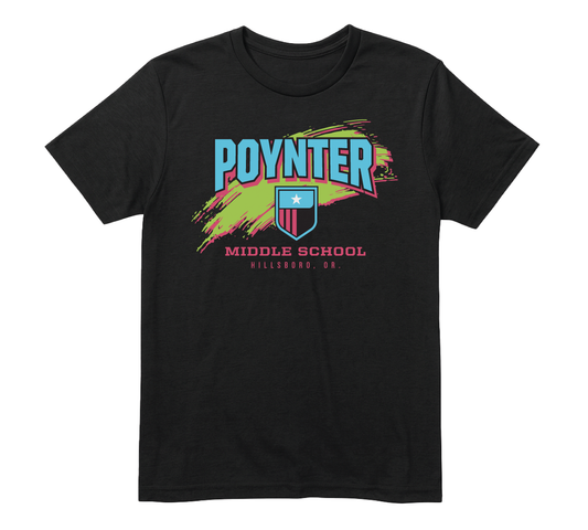 Splatter Tee - Black